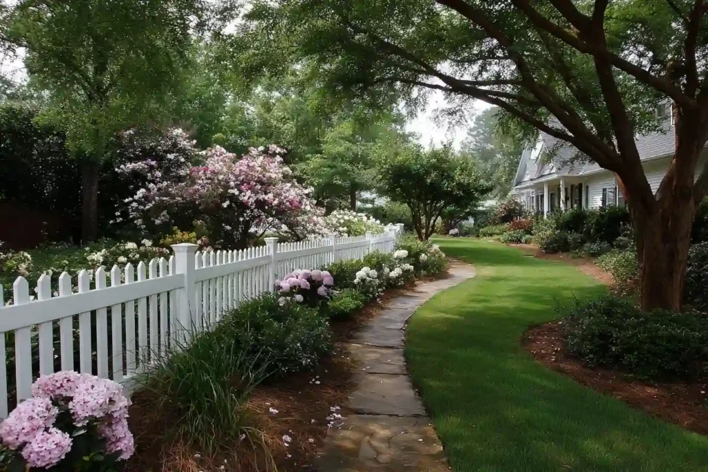 raleigh vinyl garden fence