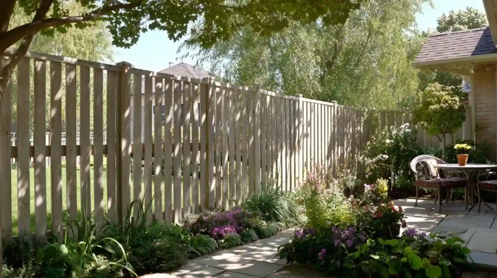 shadowbox privacy fence style
