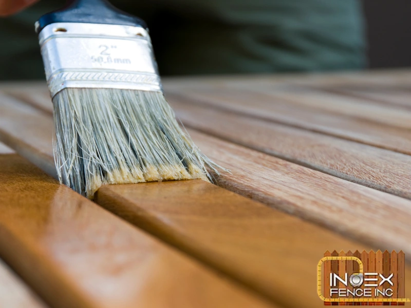 when to stain a new fence in raleigh